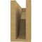 Ekena Millwork 4in. W x 8in. H x 12in. L Crestline Woodgrain TimberThane Rafter Tail, Primed Tan RFTUR04X08X12CRERCPR - alternate 3